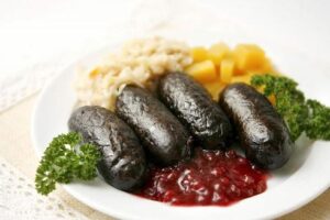 эстонская кровяная колбаса вериворст